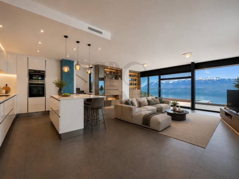 Villa d’architecte avec vue panoramique au cœur du Lavaux